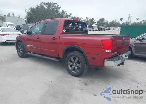 2015 Nissan Titan Sv from USA, damaged, VIN 1N6BA0ED4FN505873